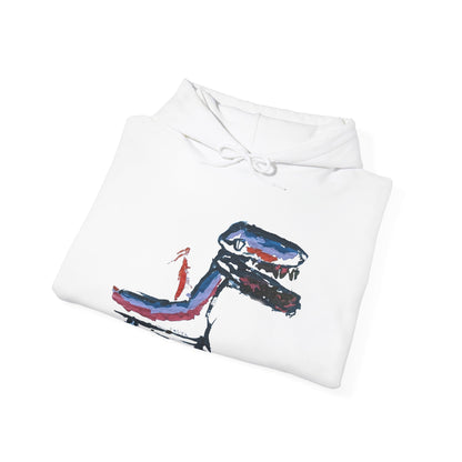 Dragon Rider - Designed by Freya age 5 - Unisex Heavy Blend™ Hooded Sweatshirt