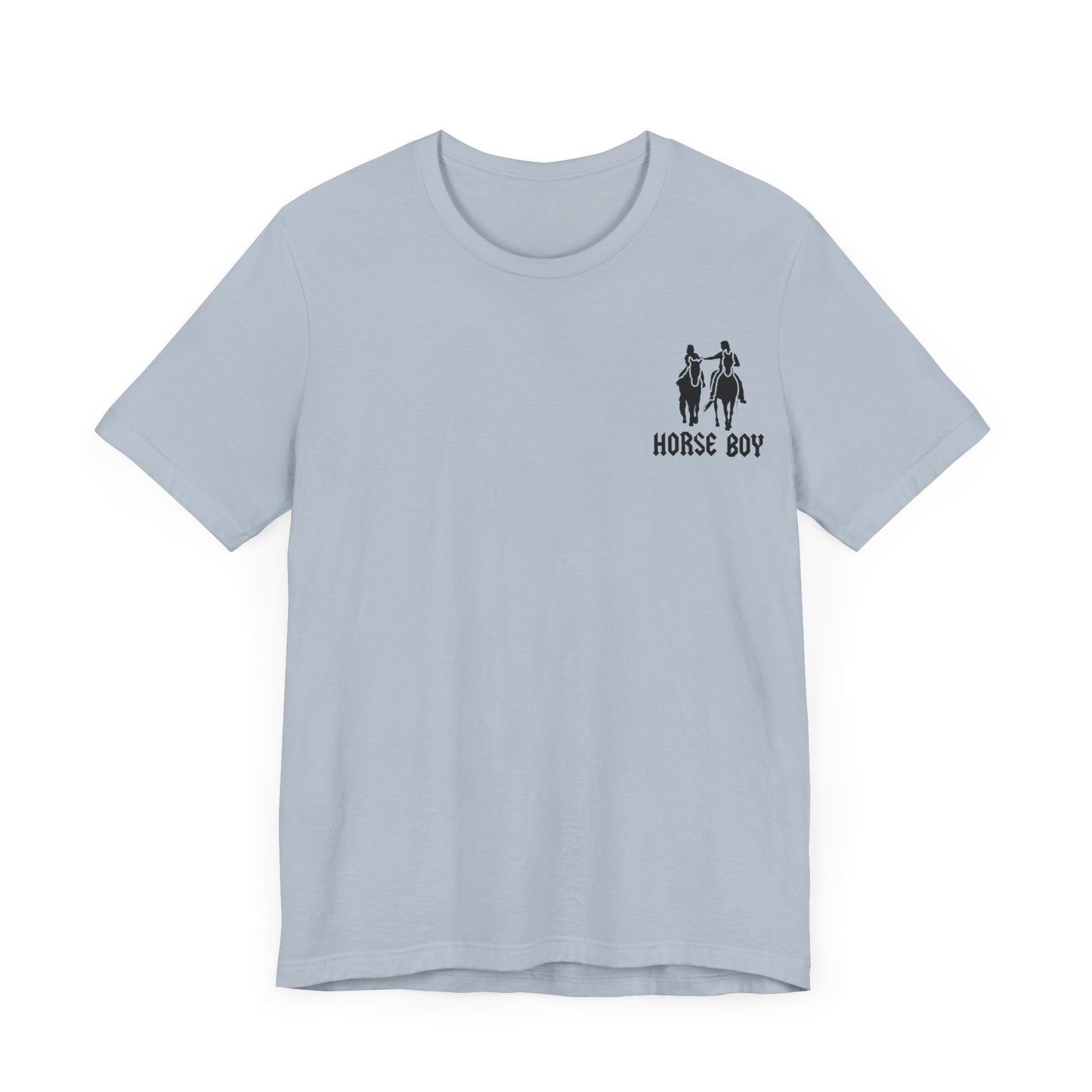 Horse Boy - Live Free Ride Free - Light colors -  Unisex Jersey Short Sleeve Tee
