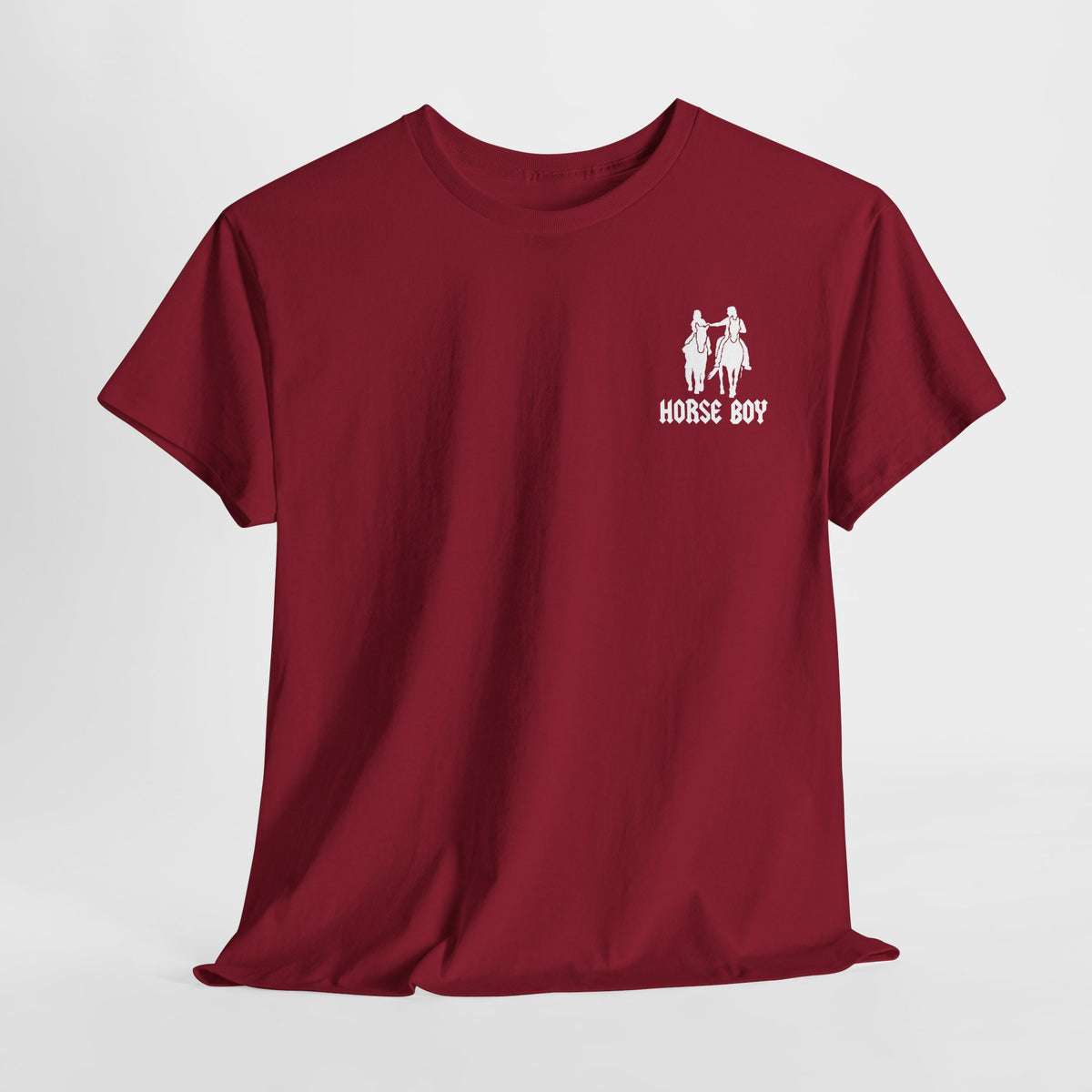EU Printer - Horse Boy - Unisex Heavy Cotton Tee