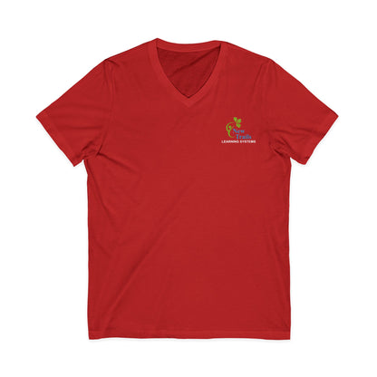 NTLS - Unisex Jersey Short Sleeve V-Neck Tee
