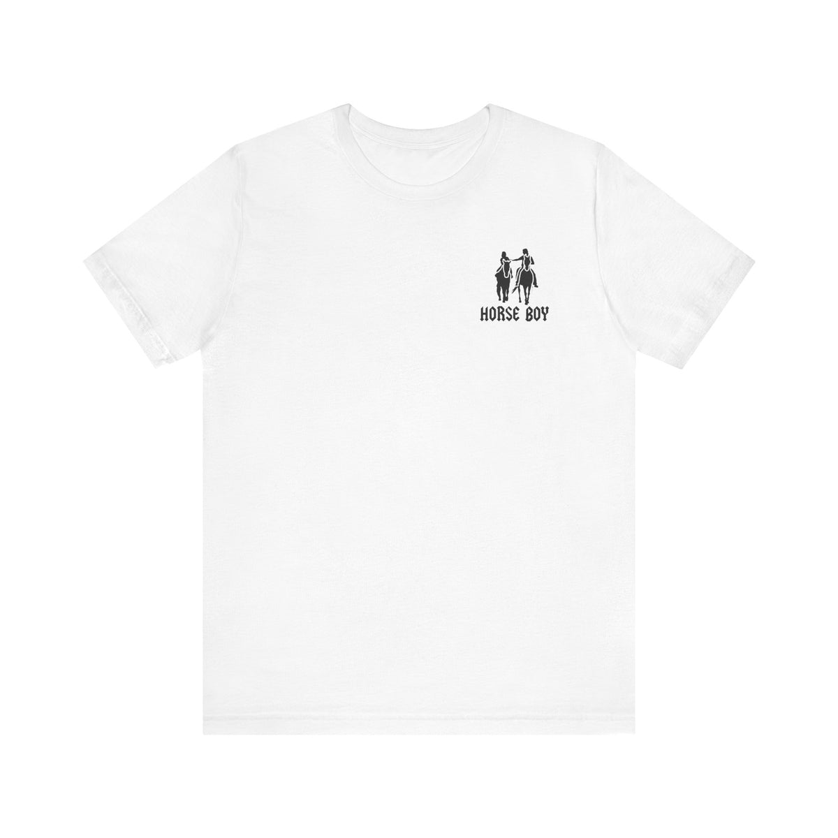 Horse Boy - Live Free Ride Free - Light colors -  Unisex Jersey Short Sleeve Tee