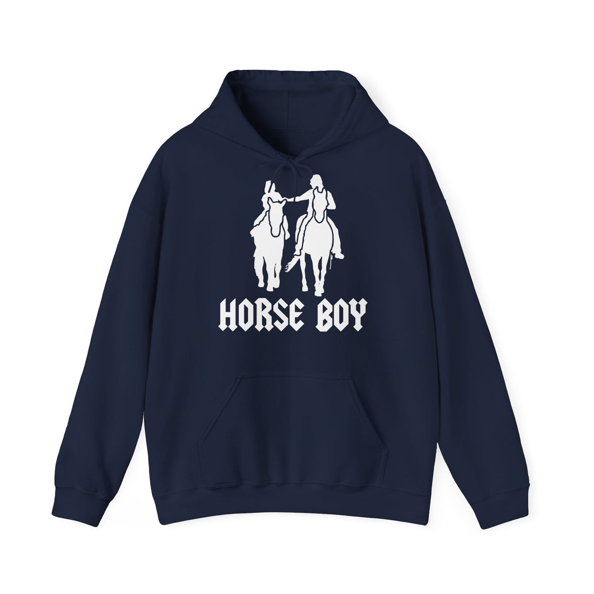EU printer - Horse Boy Hoodie - Unisex Heavy Blend™ Hooded Sweatshirt