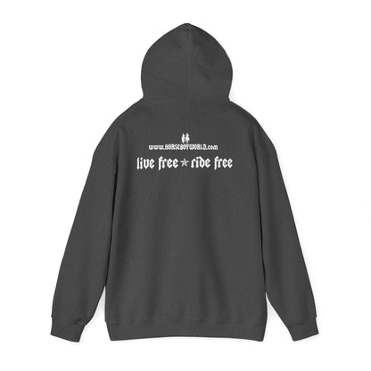EU printer - Horse Boy Hoodie - Unisex Heavy Blend™ Hooded Sweatshirt