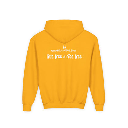 Horse Boy - Youth Heavy Blend Hooded Sweatshirt