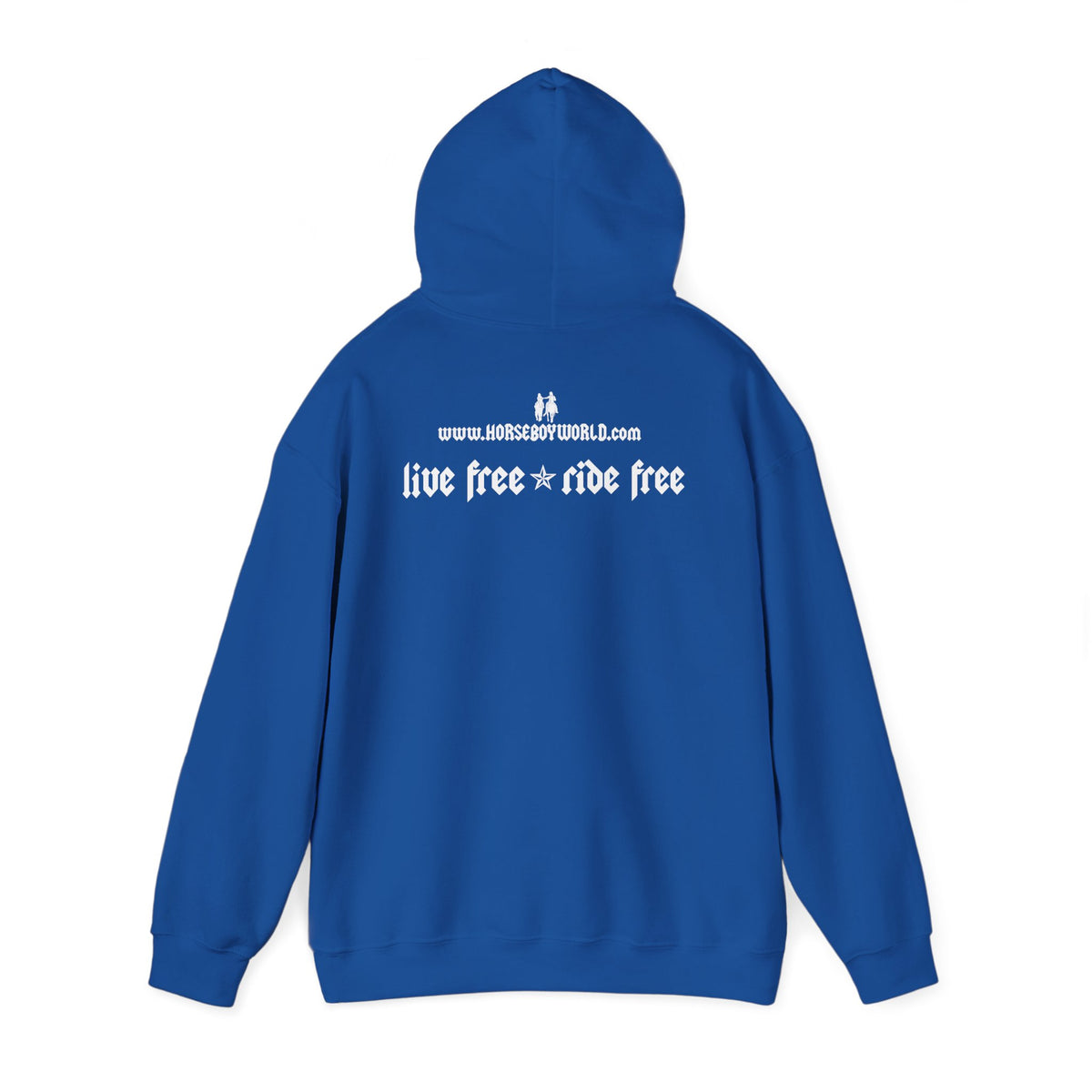 EU printer - Horse Boy Hoodie - Unisex Heavy Blend™ Hooded Sweatshirt