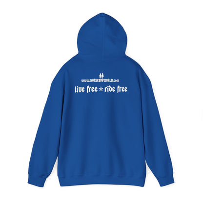 EU printer - Horse Boy Hoodie - Unisex Heavy Blend™ Hooded Sweatshirt