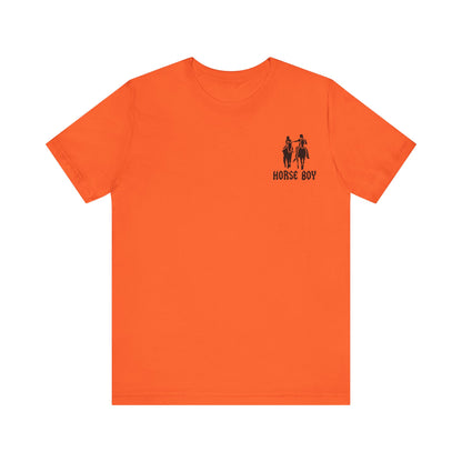 Horse Boy - Live Free Ride Free - Light colors -  Unisex Jersey Short Sleeve Tee