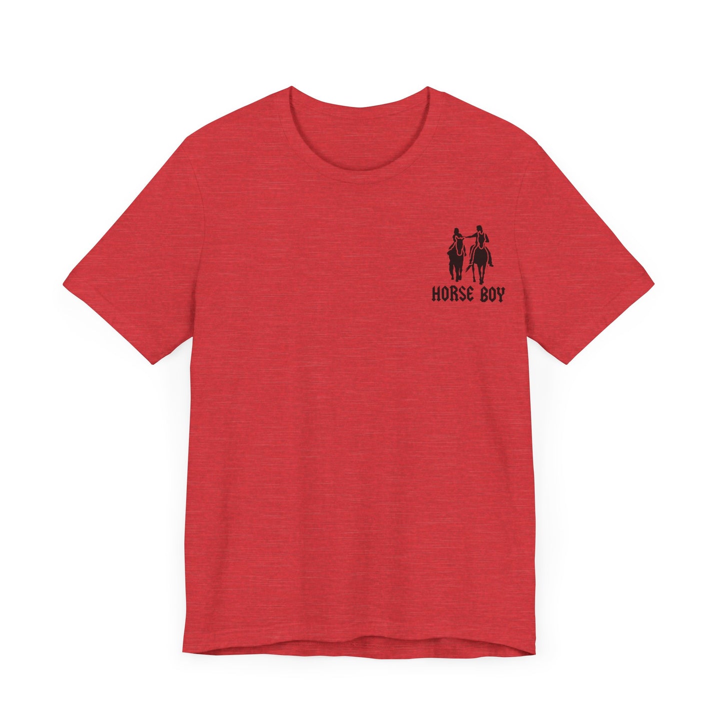 Horse Boy - Live Free Ride Free - Light colors -  Unisex Jersey Short Sleeve Tee