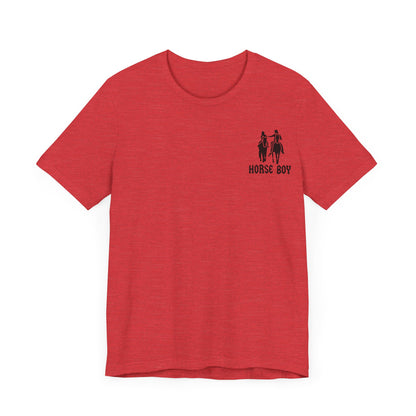 Horse Boy - Live Free Ride Free - Light colors -  Unisex Jersey Short Sleeve Tee