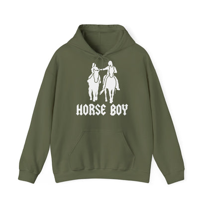EU printer - Horse Boy Hoodie - Unisex Heavy Blend™ Hooded Sweatshirt