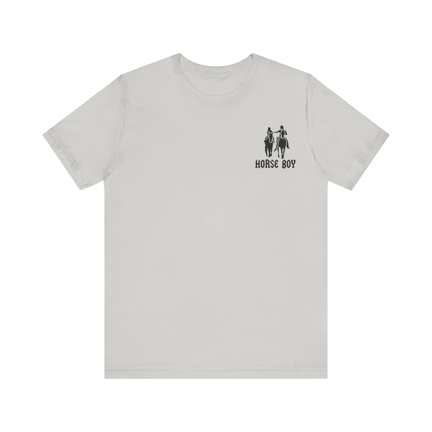 Horse Boy - Live Free Ride Free - Light colors -  Unisex Jersey Short Sleeve Tee