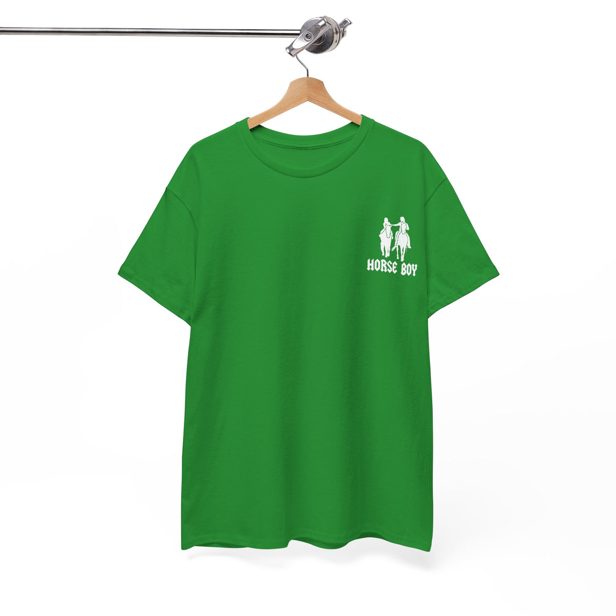 EU Printer - Horse Boy - Unisex Heavy Cotton Tee