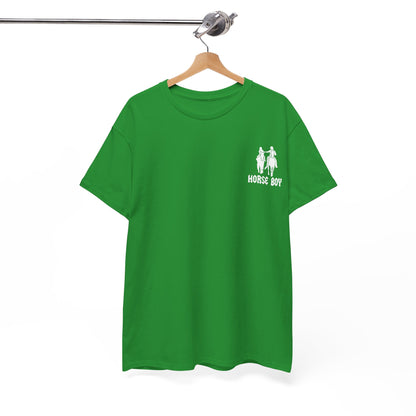 EU Printer - Horse Boy - Unisex Heavy Cotton Tee