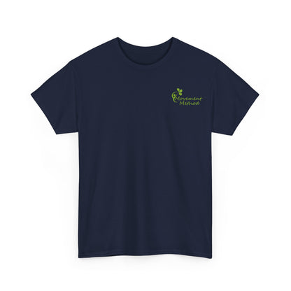 Movement Method - Dark colored T-shirt - Unisex Heavy Cotton Tee