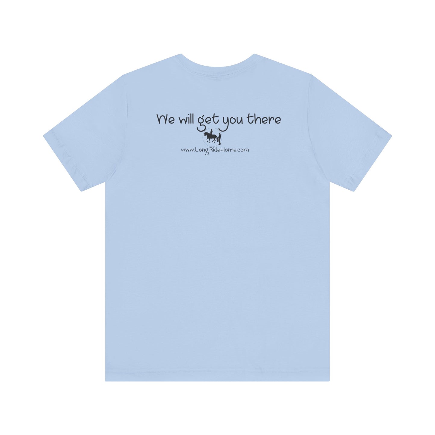Long Ride Home - Light colors -  Unisex Jersey Short Sleeve Tee