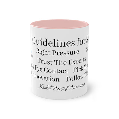 EU - Movement Method Guidelines - Two-Tone Coffee Mug, 11oz