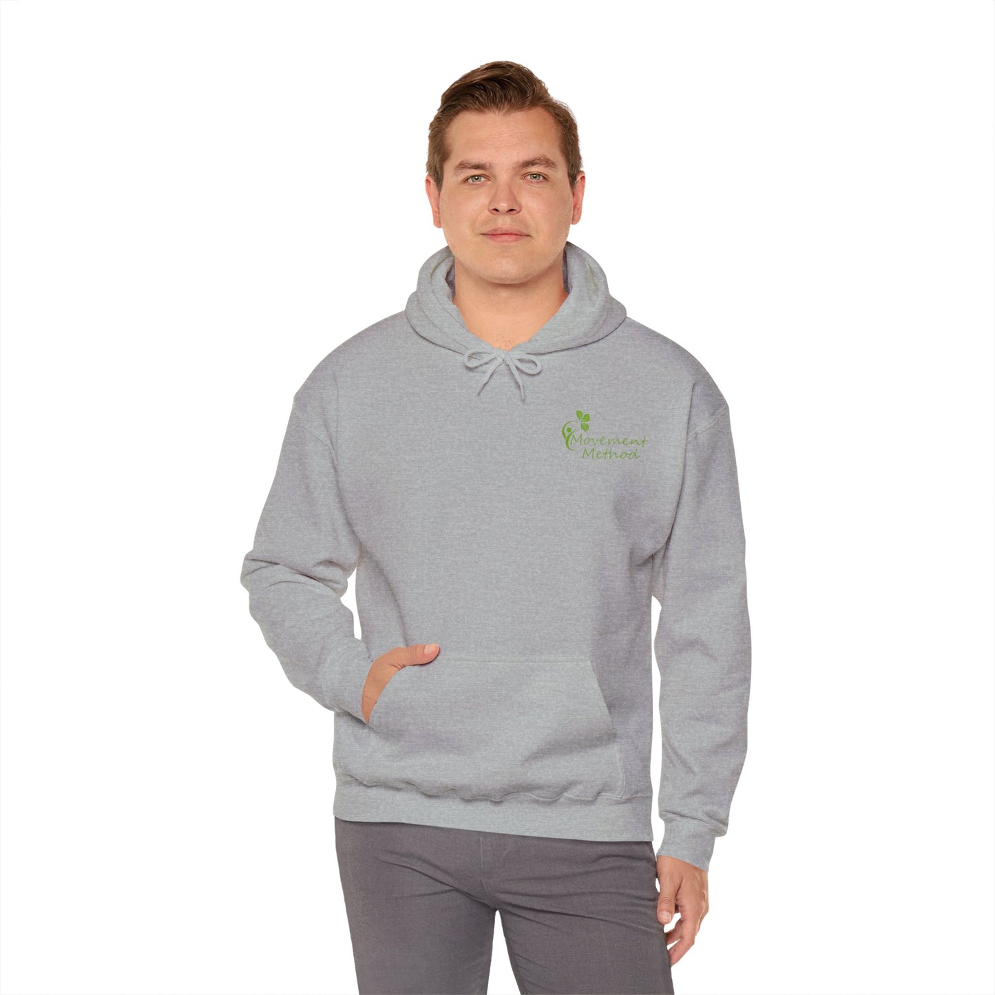 Movement Method - Dark URL - Unisex Heavy Blend™ Hooded Sweatshirt