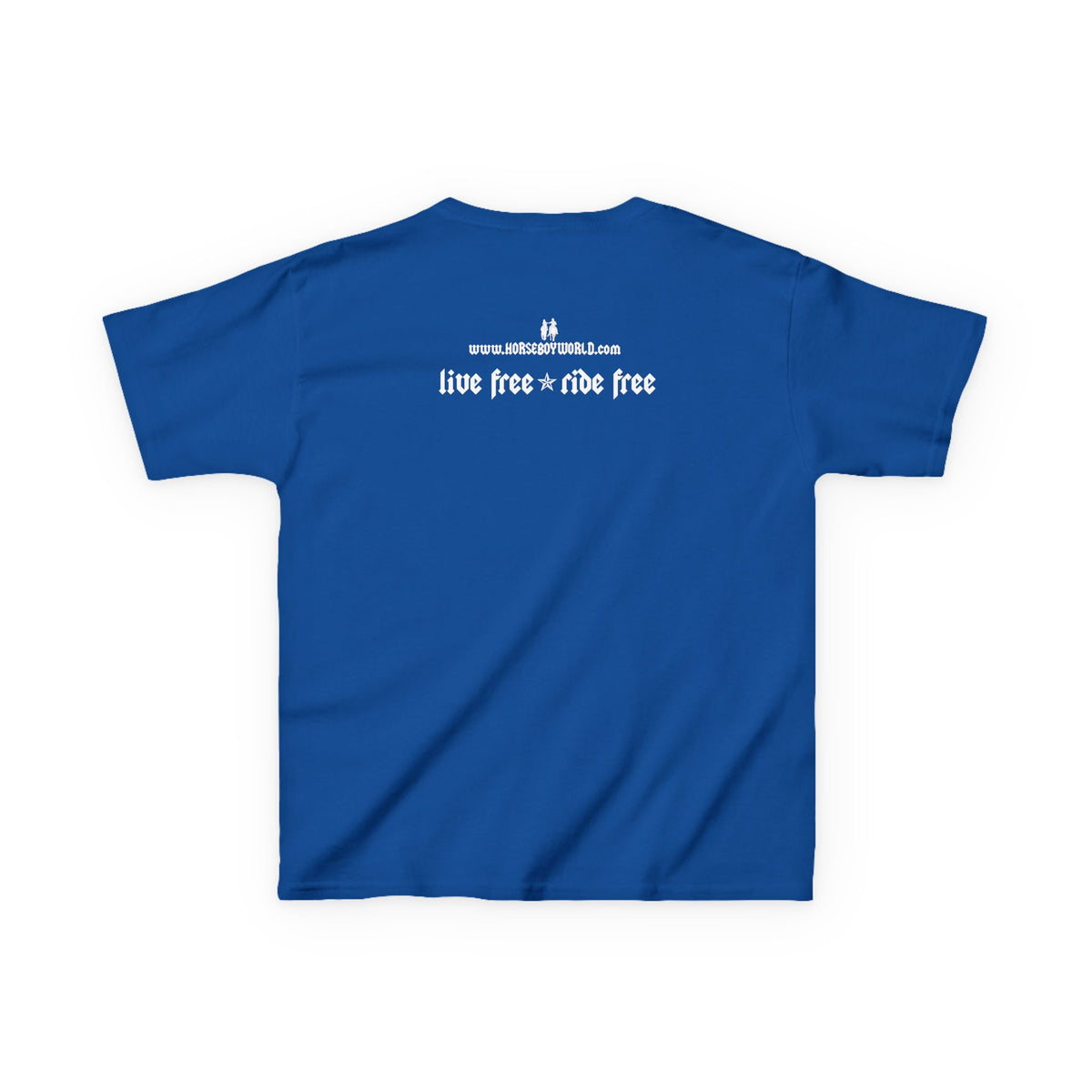 Live Free Ride Free - Kids Heavy Cotton™ Tee