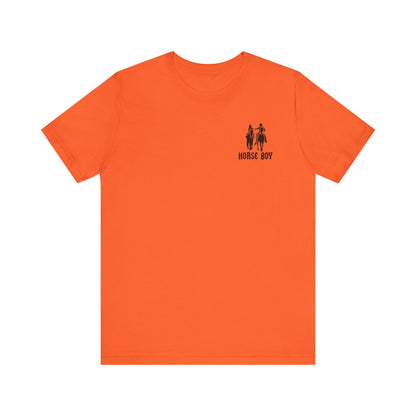 Horse Boy - Live Free Ride Free - Light colors -  Unisex Jersey Short Sleeve Tee