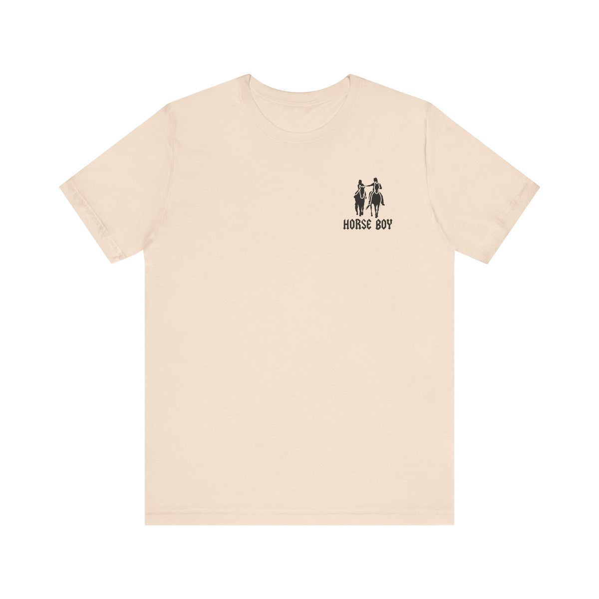 Horse Boy - Live Free Ride Free - Light colors -  Unisex Jersey Short Sleeve Tee