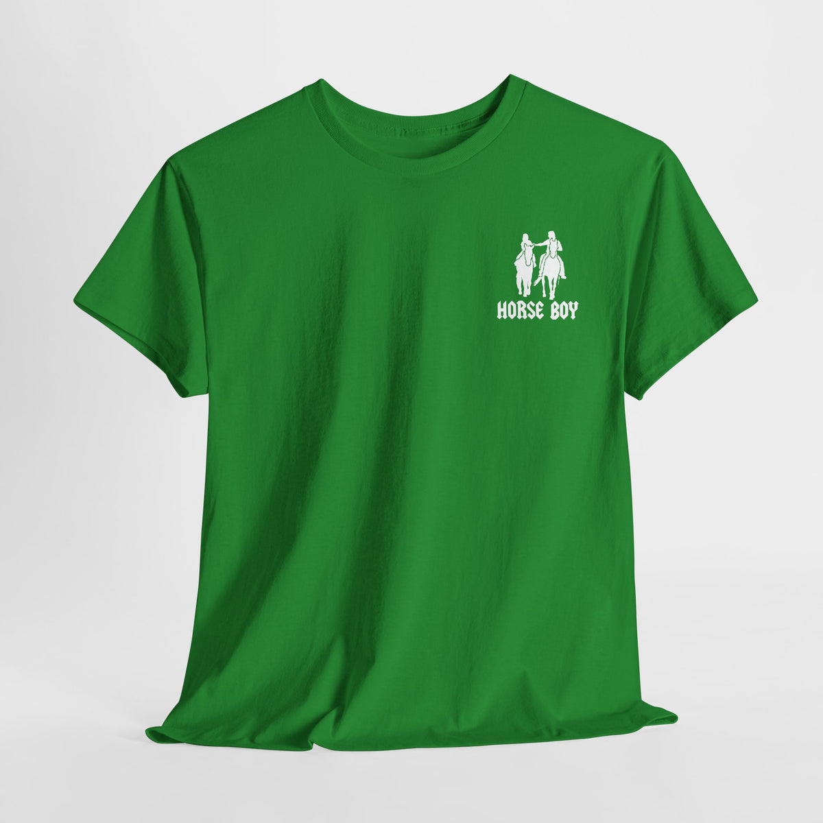 EU Printer - Horse Boy - Unisex Heavy Cotton Tee