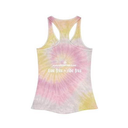 Horse Boy - Tie Dye Racerback Tank Top