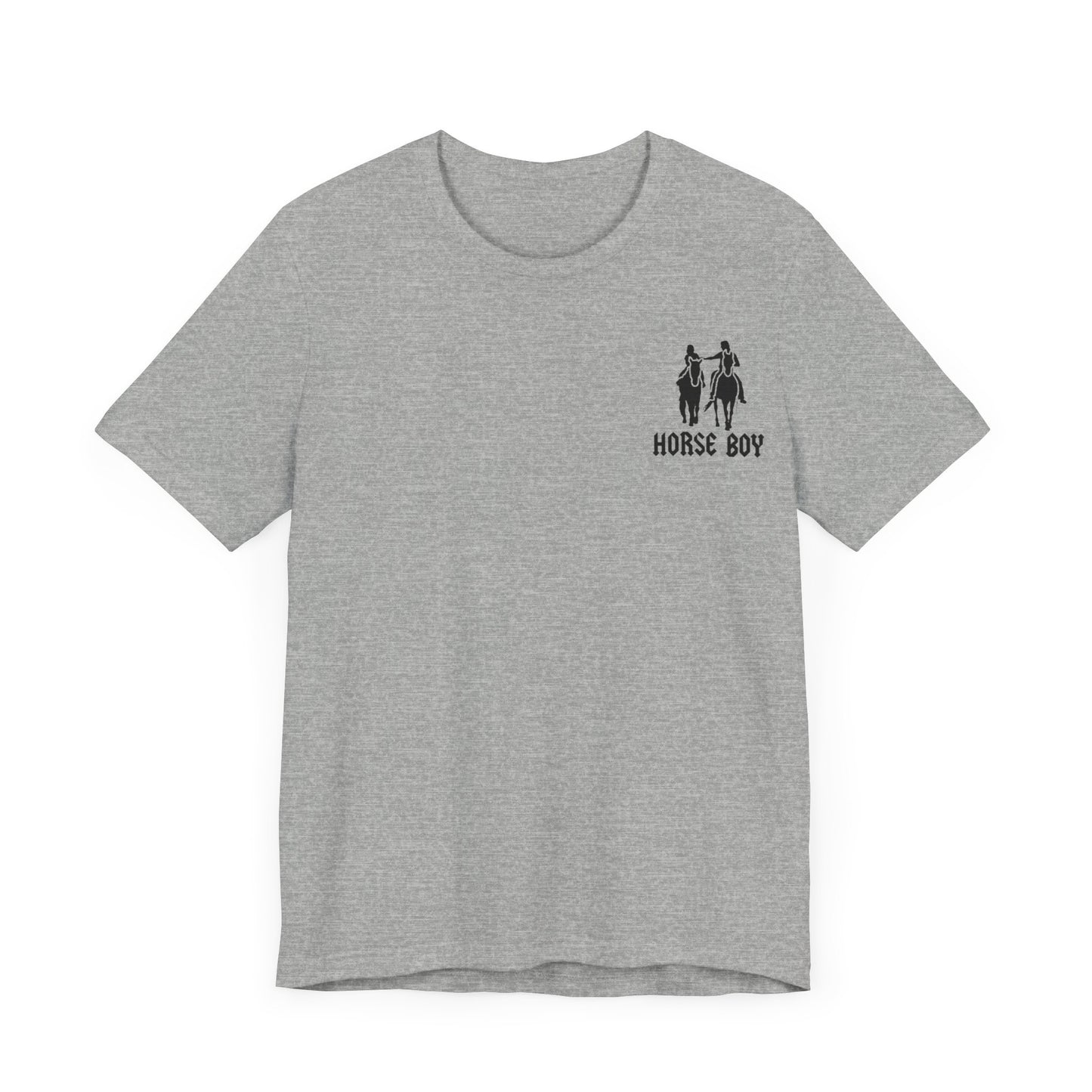 Horse Boy - Live Free Ride Free - Light colors -  Unisex Jersey Short Sleeve Tee