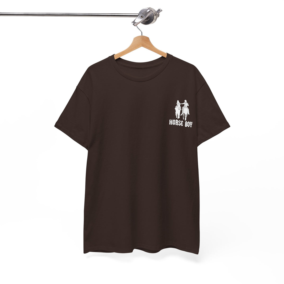 EU Printer - Horse Boy - Unisex Heavy Cotton Tee