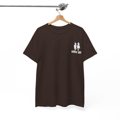 EU Printer - Horse Boy - Unisex Heavy Cotton Tee