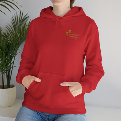 Movement Method - Light Colored URL - Unisex Heavy Blend™ Hooded Sweatshirt