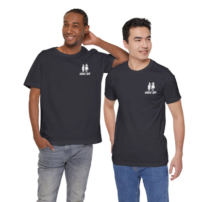 Horse Boy Small White Logo T-Shirt