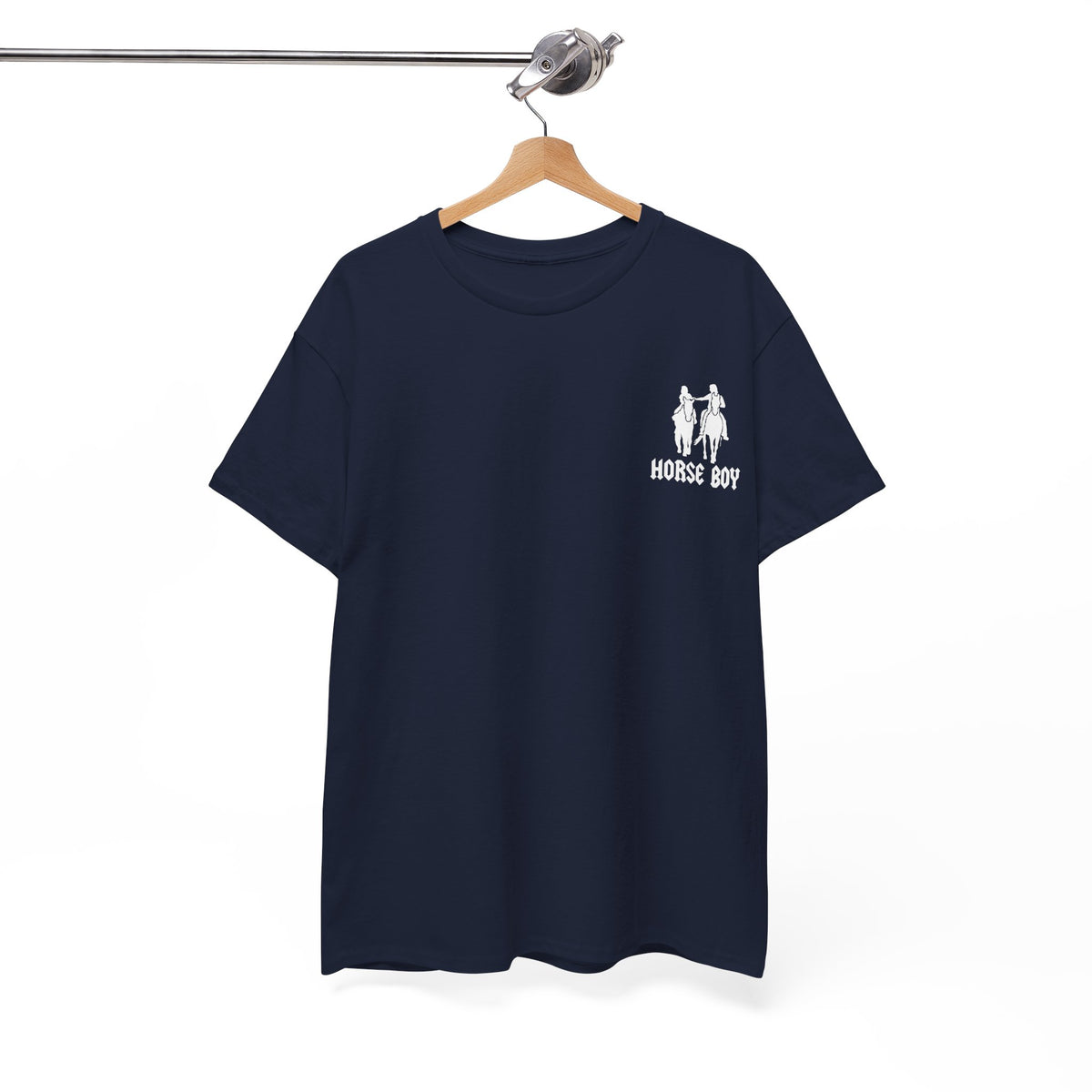 EU Printer - Horse Boy - Unisex Heavy Cotton Tee