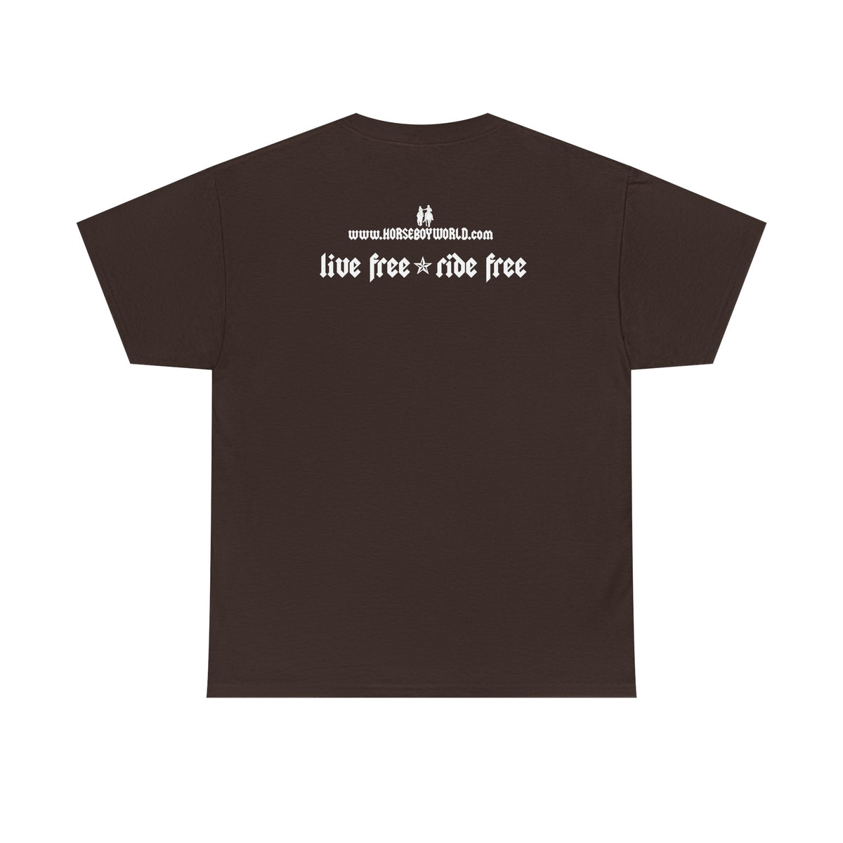 EU Printer - Horse Boy - Unisex Heavy Cotton Tee