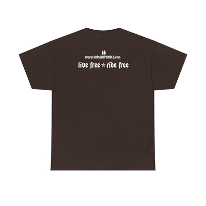 EU Printer - Horse Boy - Unisex Heavy Cotton Tee