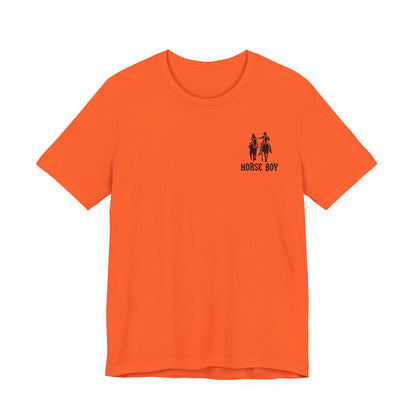 Horse Boy - Live Free Ride Free - Light colors -  Unisex Jersey Short Sleeve Tee