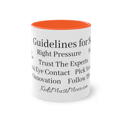 EU - Movement Method Guidelines - Two-Tone Coffee Mug, 11oz