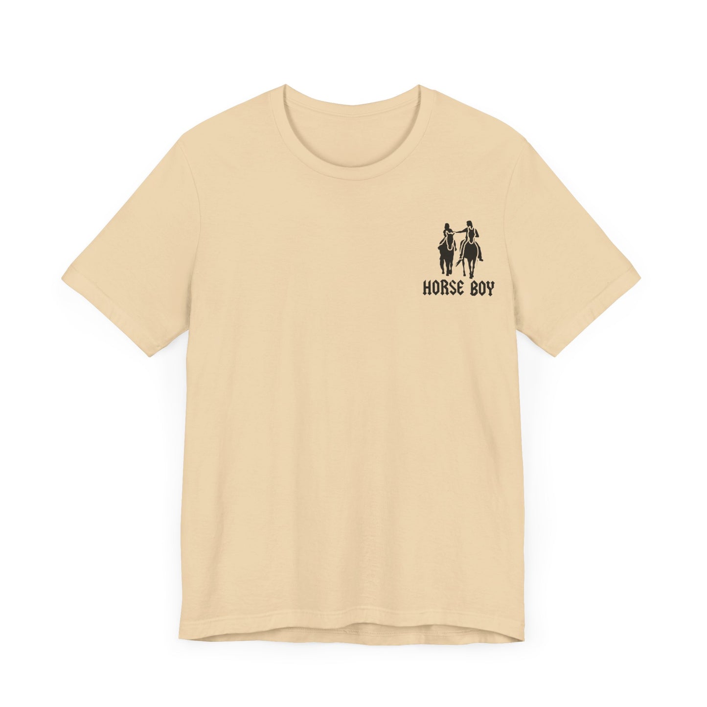 Horse Boy - Live Free Ride Free - Light colors -  Unisex Jersey Short Sleeve Tee