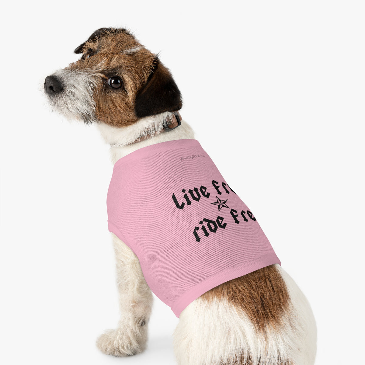 Live Free Ride Free Pet Tank Top
