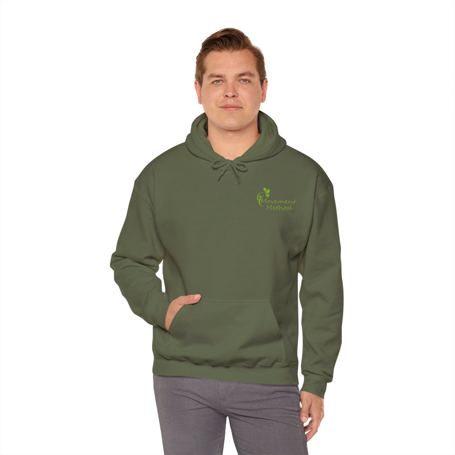 Movement Method - Dark URL - Unisex Heavy Blend™ Hooded Sweatshirt