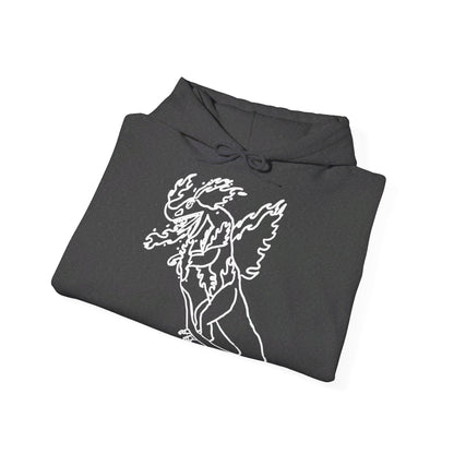 EU printer - Fireblizzard - Unisex Heavy Blend™ Hooded Sweatshirt