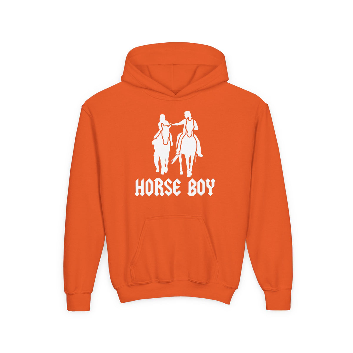Horse Boy - Youth Heavy Blend Hooded Sweatshirt