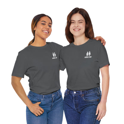 Horse Boy Small White Logo T-Shirt