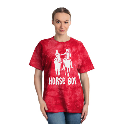 Horse Boy - Tie-Dye Tee, Crystal