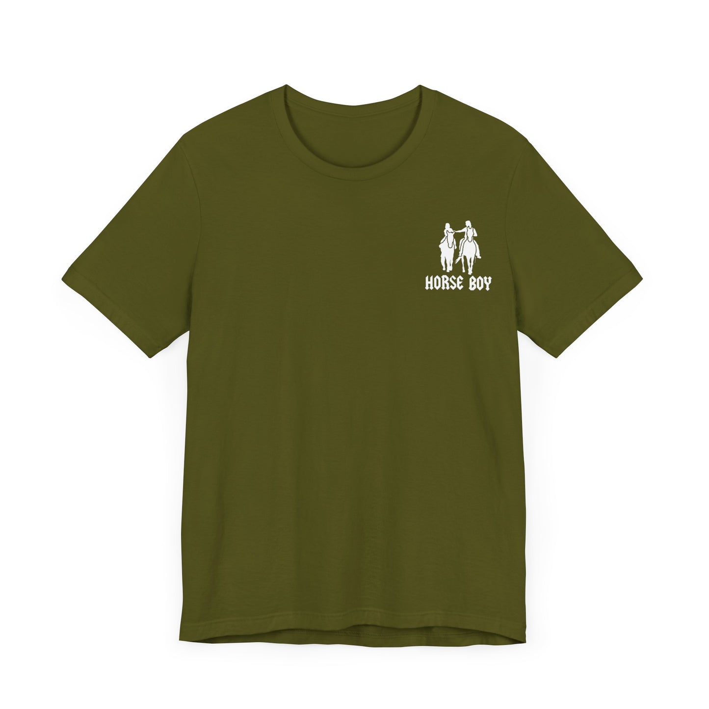 Horse Boy - Live Free Ride Free - Unisex Jersey Short Sleeve Tee