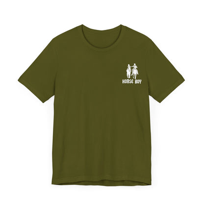 Horse Boy - Live Free Ride Free - Unisex Jersey Short Sleeve Tee