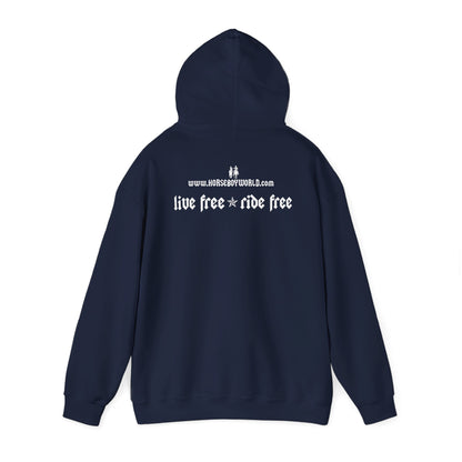 EU printer - Horse Boy Hoodie - Unisex Heavy Blend™ Hooded Sweatshirt