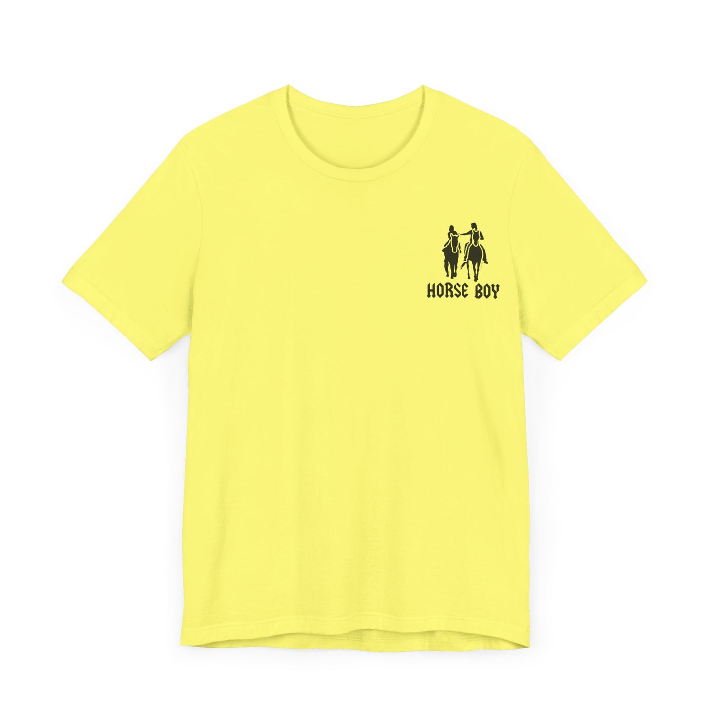 Horse Boy - Live Free Ride Free - Light colors -  Unisex Jersey Short Sleeve Tee