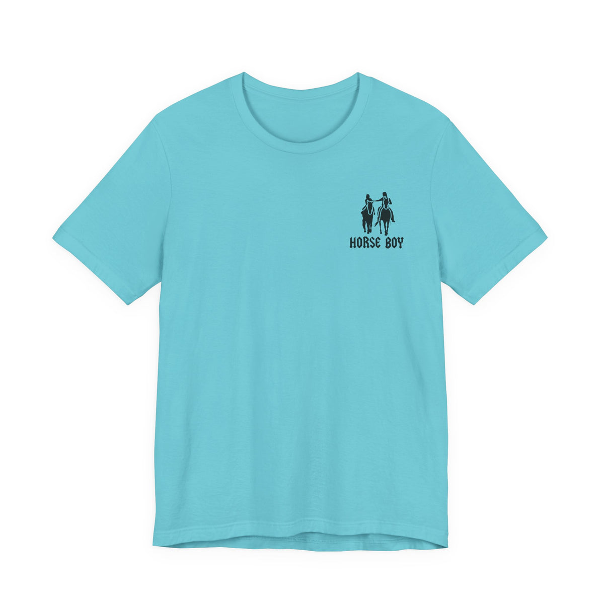 Horse Boy - Live Free Ride Free - Light colors -  Unisex Jersey Short Sleeve Tee