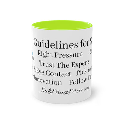 EU - Movement Method Guidelines - Two-Tone Coffee Mug, 11oz