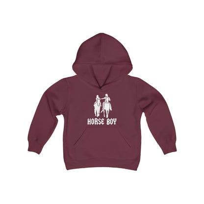 Horse Boy - Youth Heavy Blend Hooded Sweatshirt